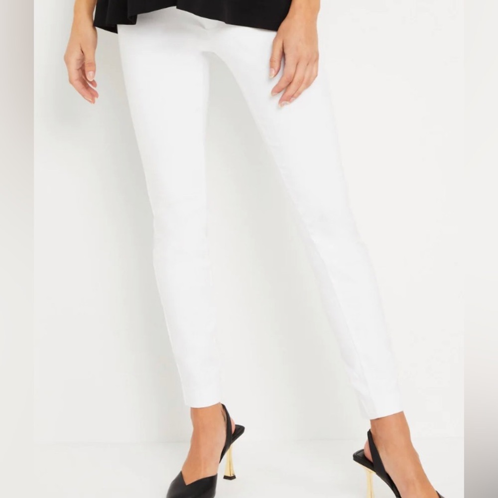 NWT Motherhood Maternity White Slacks Size XS